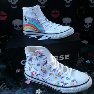 converse unicorn rainbow